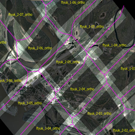 Ortho+Mosaic DAT/EM photogrammetry software