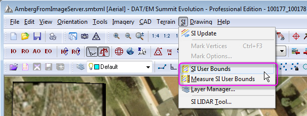 September 2015. There may be SI-area-limiting settings offered in both Summit and in the CAD/GIS application...