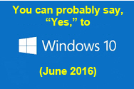 This is our final Windows 10 report. DAT/EM now accepts Windows 10 for modern video cards...