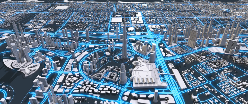 3D Photogrammetry Map of Dubai City